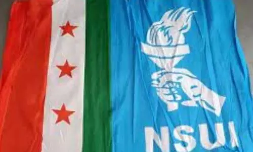 NSUI ने बीपीसीएसई में शिक्षकों की नियुक्ति में गड़बड़ी का आरोप लगाया NSUI ने बीपीसीएसई में शिक्षकों की नियुक्ति में गड़बड़ी का आरोप लगाया