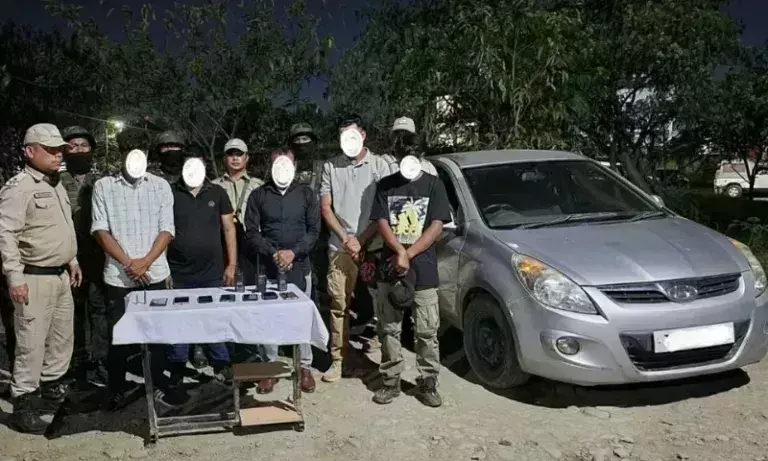 Manipur में हथियारों के साथ यूएनएलएफ-पी के 4 सदस्य और सहयोगी गिरफ्तार