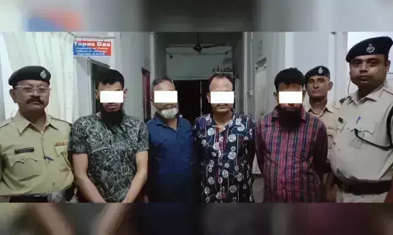 Tripura: अगरतला रेलवे स्टेशन पर चार बांग्लादेशी नागरिक हिरासत में लिए गए