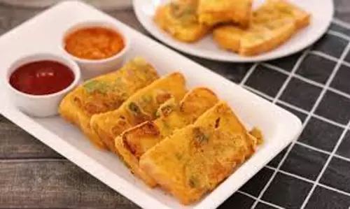 Besan Bread Toast आसान और टेस्टी नाश्ता
