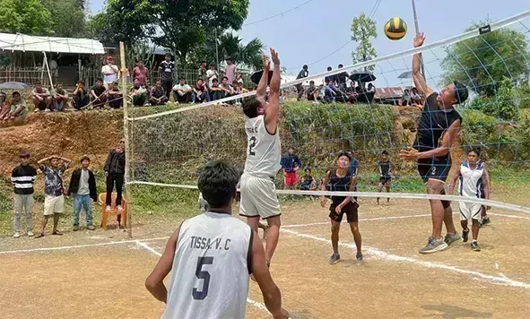 Arunachal: तिस्सा-1 टीम ने वॉलीबॉल प्रतियोगिता जीती