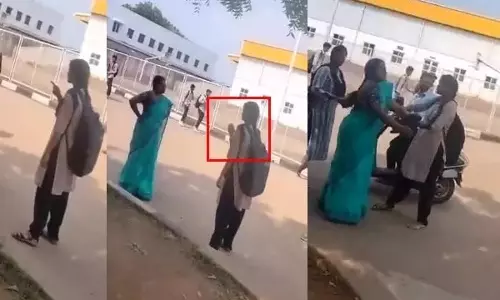 Andhra: महिला लेक्चरर पर जूते से हमला करने के आरोप में छात्रा निलंबित