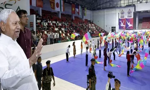 नीतीश कुमार ने पटना में खेलो इंडिया यूथ गेम्स 2025 की तैयारियों का जायजा लिया