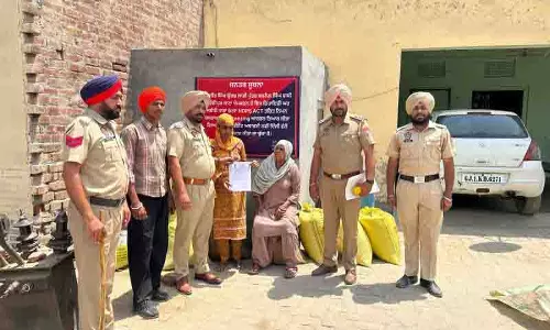 Tarn Taran district में छह ड्रग तस्करों की 2.42 करोड़ रुपये की संपत्ति जब्त