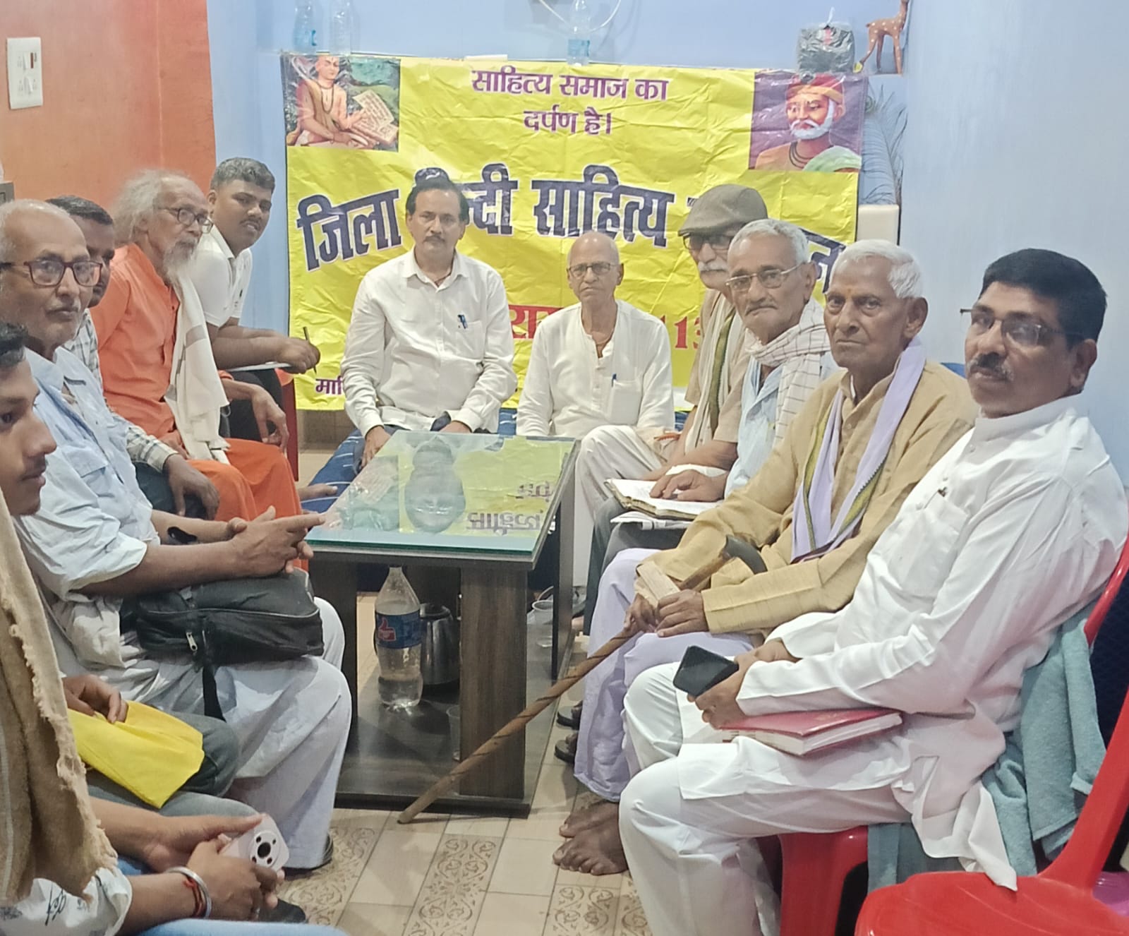 जिला हिंदी साहित्य सम्मेलन के  तत्वावधान में Kavi Goshti आयोजित