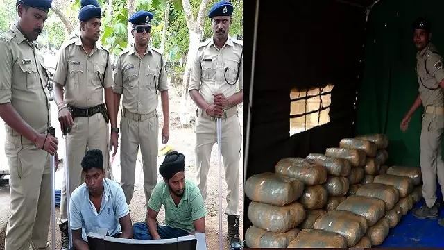 Bhubaneswar: खंडगिरी इलाके में एक करोड़ रुपये मूल्य का गांजा से भरा ट्रक जब्त Bhubaneswar: खंडगिरी इलाके में एक करोड़ रुपये मूल्य का गांजा से भरा ट्रक जब्त