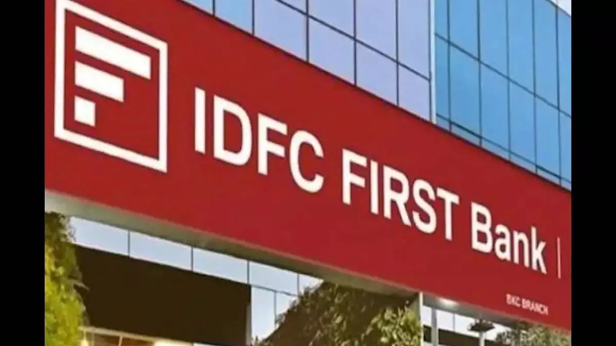 IDFC फर्स्ट बैंक ने FY25 की चौथी तिमाही में 60% बढ़कर 295.6 करोड़ रुपये का शुद्ध लाभ कमाया IDFC फर्स्ट बैंक ने FY25 की चौथी तिमाही में 60% बढ़कर 295.6 करोड़ रुपये का शुद्ध लाभ कमाया