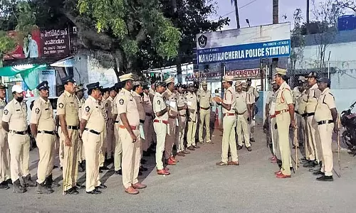 पीएम मोदी के दौरे के लिए पुलिस ने Amravati में सुरक्षा कड़ी कर दी