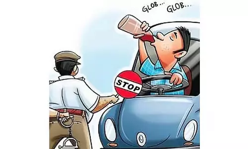 Bengaluru : एक ही सप्ताह में शराब पीकर गाड़ी चलाने के 650 से अधिक मामले दर्ज
