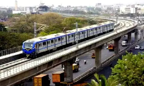 Chennai मेट्रो रेल आज पोरुर-पूनमल्ली मार्ग पर चालक रहित ट्रेन का परीक्षण करेगी Chennai मेट्रो रेल आज पोरुर-पूनमल्ली मार्ग पर चालक रहित ट्रेन का परीक्षण करेगी