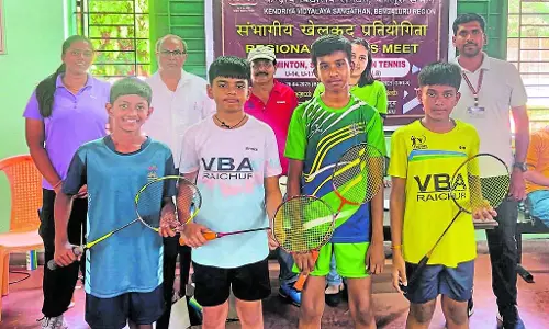 Karnataka : केन्द्रीय विद्यालय में क्षेत्रीय खेलकूद प्रतियोगिता Karnataka : केन्द्रीय विद्यालय में क्षेत्रीय खेलकूद प्रतियोगिता