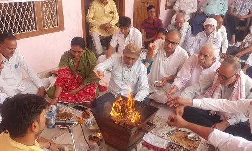 Haryana : स्थानीय कार्यकर्ताओं ने भिवानी में आतंकवाद के पीड़ितों को श्रद्धांजलि अर्पित की