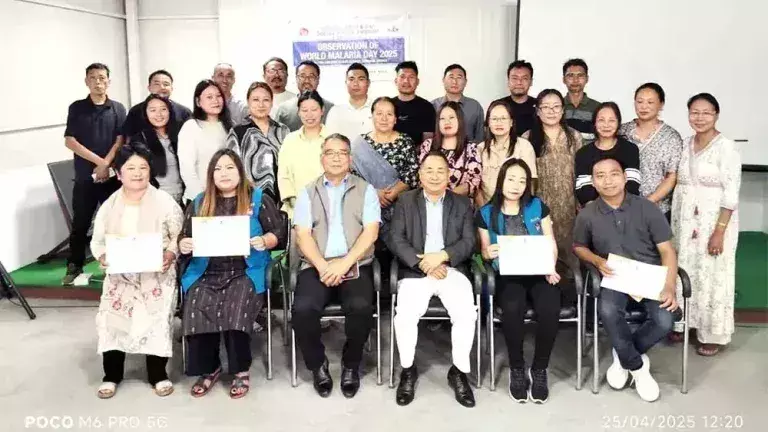 Kohima में विश्व मलेरिया दिवस मनाया गया