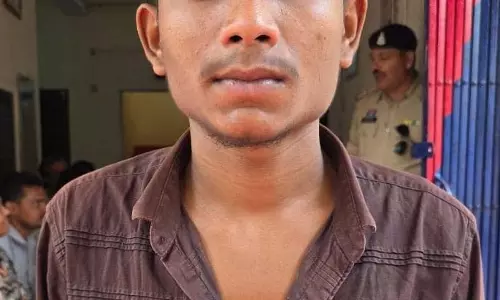 कांच के टुकड़े से जानलेवा हमला, बदमाश गिरफ्तार