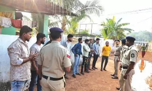 वालपोई पुलिस ने किराएदारों की ID जांच के दौरान होंडा-सत्तारी में 4 लोगों को पकड़ा