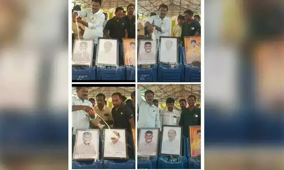 TDP नेताओं ने एनएमडी फारूक द्वारा चुनावी वादे पूरे करने पर खुशी मनाई