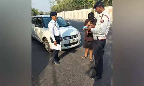 IGI एयरपोर्ट टर्मिनल-1 पर बड़े ट्रैफिक अभियान में 784 चालान जारी किए गए