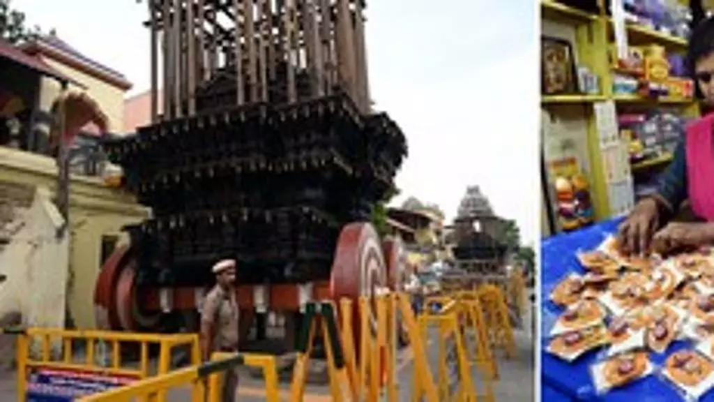 चिथिराई महोत्सव: मदुरै मीनाक्षी सुंदरेश्वर मंदिर में ध्वजारोहण आज चिथिराई महोत्सव: मदुरै मीनाक्षी सुंदरेश्वर मंदिर में ध्वजारोहण आज
