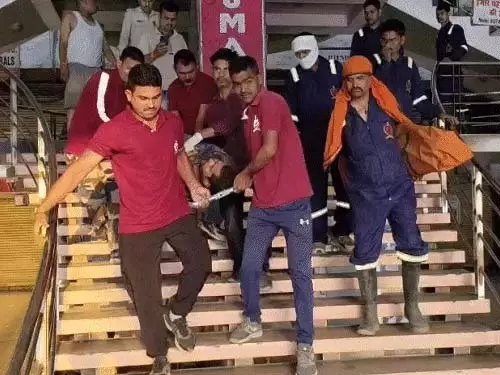 व्यवसायिक परिसर का लिफ्ट काल बना, एक और युवक की मौत व्यवसायिक परिसर का लिफ्ट काल बना, एक और युवक की मौत