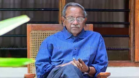 Kerala: एक आजीवन सपना जो अधूरा रह गया; टी. पद्मनाभन ने शाजी एन. करुण को याद किया Kerala: एक आजीवन सपना जो अधूरा रह गया; टी. पद्मनाभन ने शाजी एन. करुण को याद किया