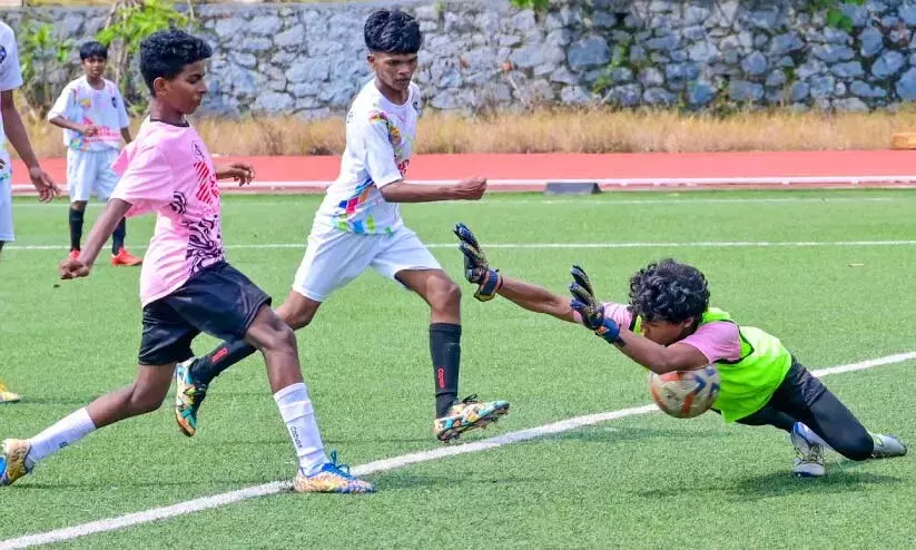 जिला फुटबॉल लीग: SBFA पूवर ने शानदार जीत दर्ज की जिला फुटबॉल लीग: SBFA पूवर ने शानदार जीत दर्ज की