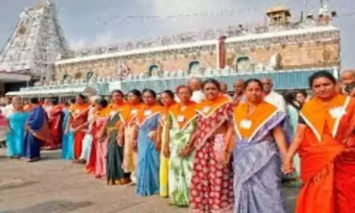Andhra: जून महीने के श्रीवारी सेवा ऑनलाइन कोटा 30 अप्रैल को जारी होगा Andhra: जून महीने के श्रीवारी सेवा ऑनलाइन कोटा 30 अप्रैल को जारी होगा