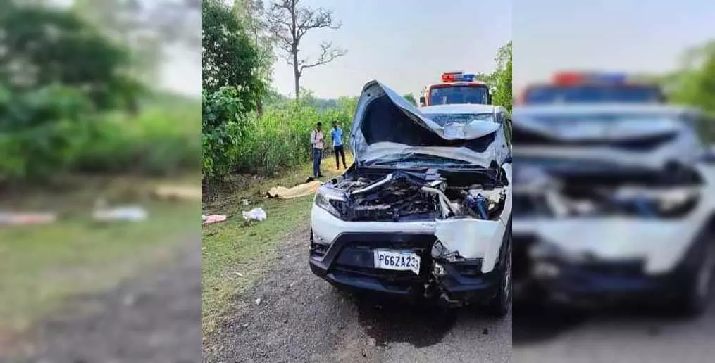 सड़क हादसे में पिता और 10 साल की बेटी की गई जान, ऐसे खून से लाल हुई सड़क सड़क हादसे में पिता और 10 साल की बेटी की गई जान, ऐसे खून से लाल हुई सड़क