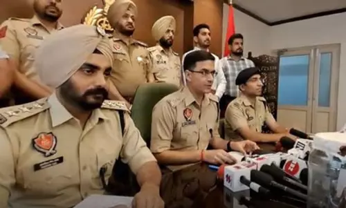 मोहाली पुलिस ने चार गैंगस्टर क‍िए गिरफ्तार, हथियार बरामद