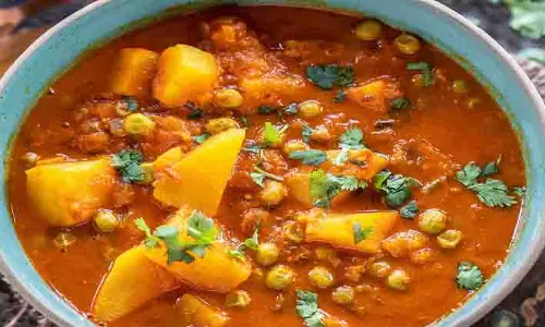 Recipe:आलू-मटर की सब्जी