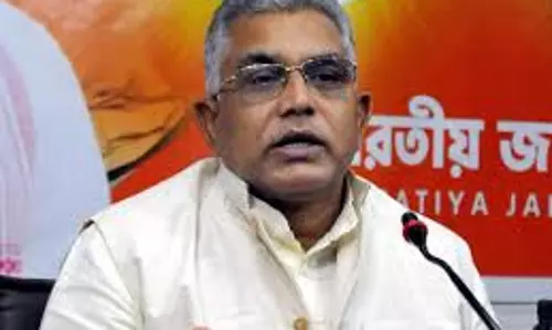 Burdwan: दिलीप घोष ने झंडा जलाने की घटनाओं की निंदा की Burdwan: दिलीप घोष ने झंडा जलाने की घटनाओं की निंदा की