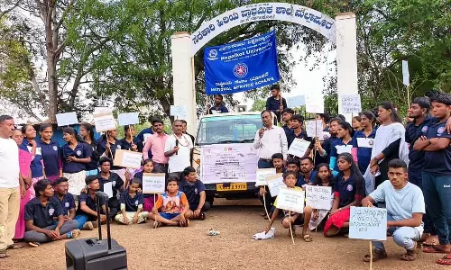 Mallapur : डेंगू जागरूकता रैली