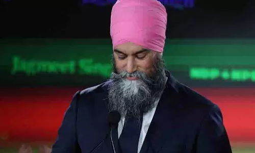 कनाडा चुनाव हारने के बाद NDP नेतृत्व से इस्तीफा देते हुए जगमीत सिंह भावुक हो गए