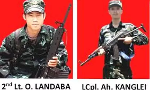 Manipur-Myanmar सीमा पर संघर्ष में केवाईकेएल और केसीपी कार्यकर्ता मारे गए Manipur-Myanmar सीमा पर संघर्ष में केवाईकेएल और केसीपी कार्यकर्ता मारे गए