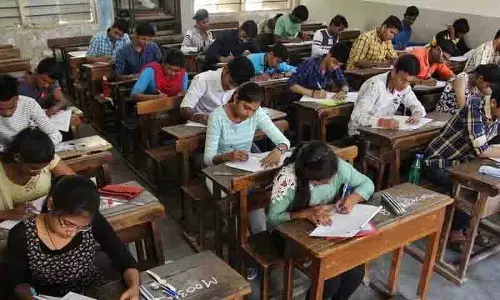 TG EAPCET 2025 शुरू, परीक्षा के पहले सत्र में 28,000 से अधिक उम्मीदवारों के शामिल होने की उम्मीद TG EAPCET 2025 शुरू, परीक्षा के पहले सत्र में 28,000 से अधिक उम्मीदवारों के शामिल होने की उम्मीद