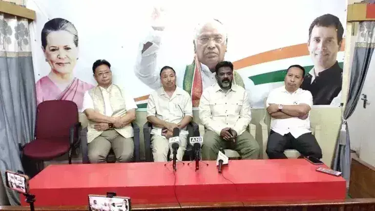 Nagaland :  संविधान गंभीर खतरे में कांग्रेस