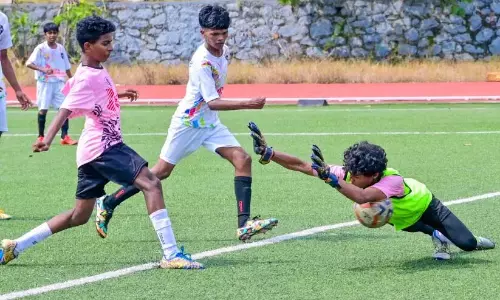 जिला फुटबॉल लीग: SBFA पूवर ने शानदार जीत दर्ज की