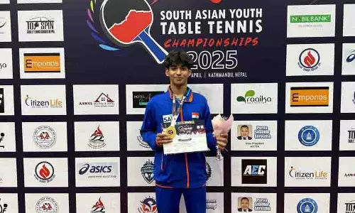 छोटा शहर, बड़े सपने, Nahan के नमन ने अंतर्राष्ट्रीय टीटी स्वर्ण के साथ चमकाया