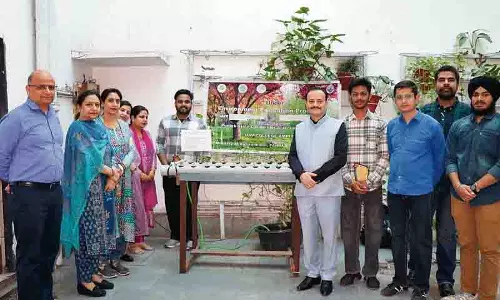 Amritsar: हाइड्रोपोनिक्स इकाई की स्थापना