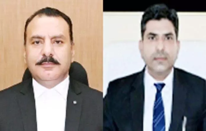 संजय परिहार, शहजाद अज़ीम को जम्मू-कश्मीर और Ladakh HC के न्यायाधीश नियुक्त किया संजय परिहार, शहजाद अज़ीम को जम्मू-कश्मीर और Ladakh HC के न्यायाधीश नियुक्त किया