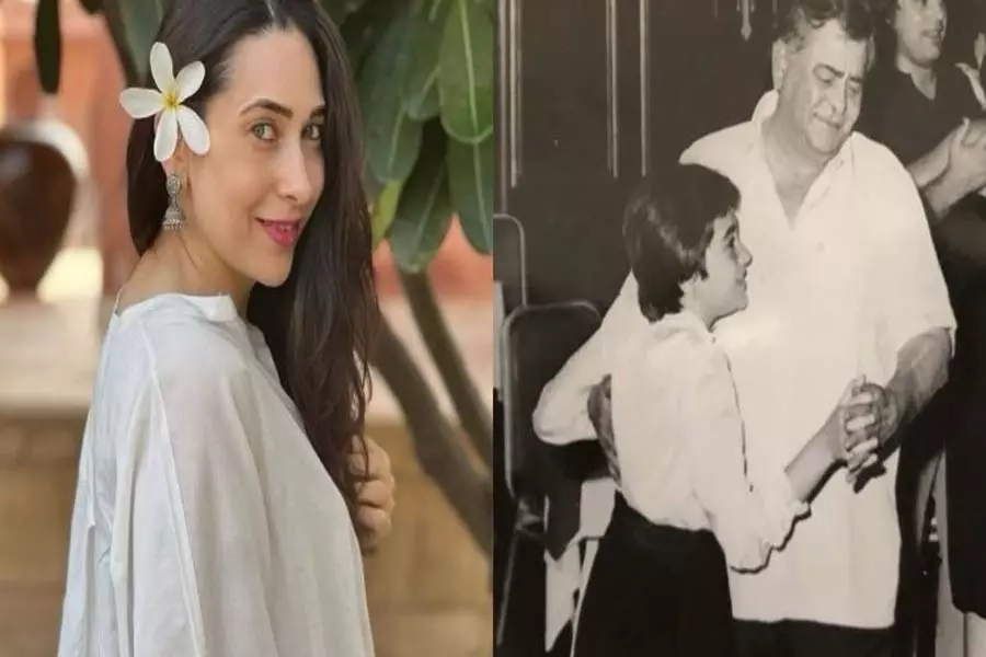 Karisma Kapoor ने खुलासा किया कि उनके पहले आधिकारिक डांस पार्टनर उनके दादा राज कपूर थे Karisma Kapoor ने खुलासा किया कि उनके पहले आधिकारिक डांस पार्टनर उनके दादा राज कपूर थे