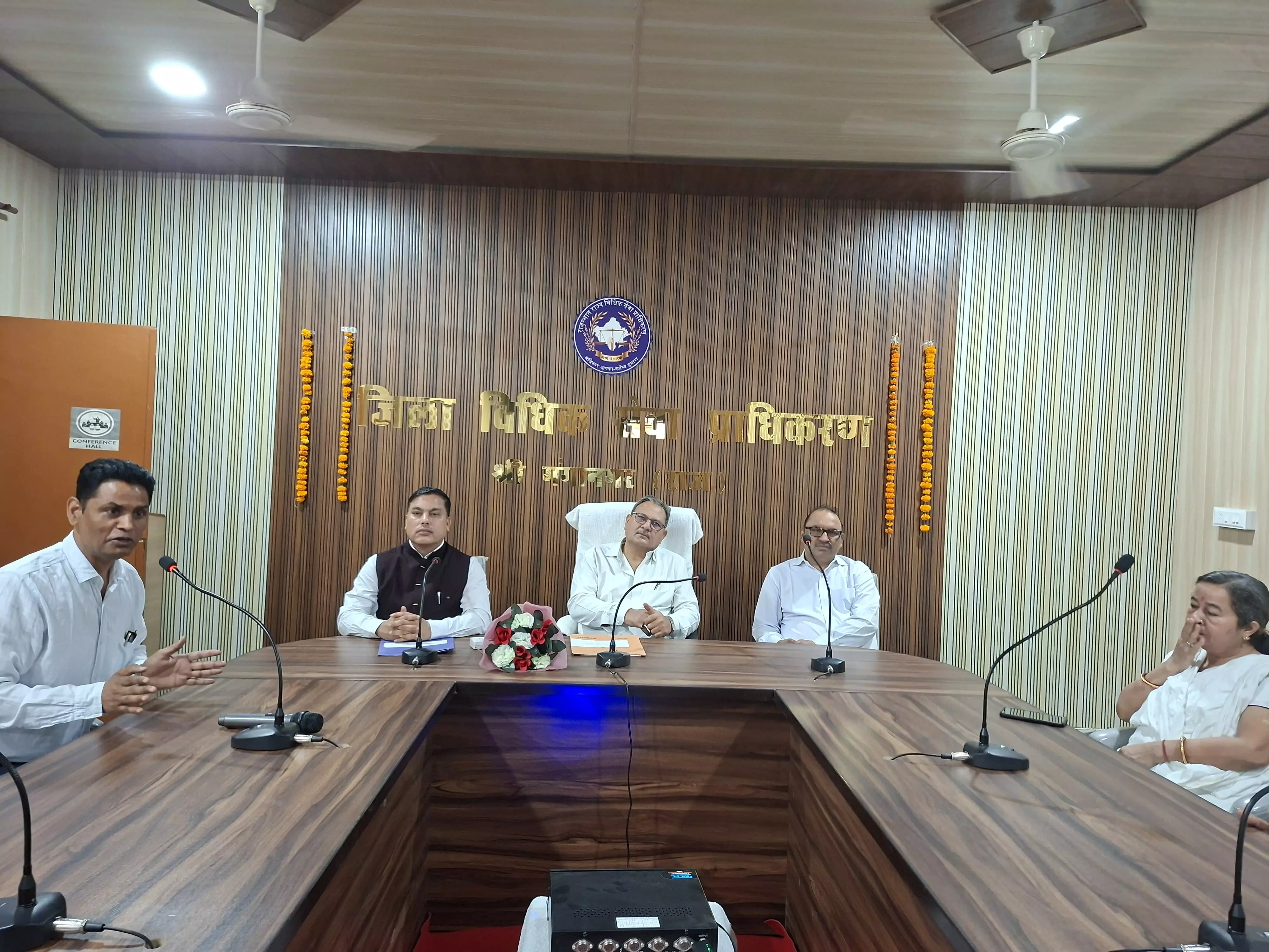 Ganganagar: एडीआर सेंटर में कॉन्फ्रेंस हॉल का सेशन न्यायाधीश ने किया उद्धघाटन Ganganagar: एडीआर सेंटर में कॉन्फ्रेंस हॉल का सेशन न्यायाधीश ने किया उद्धघाटन
