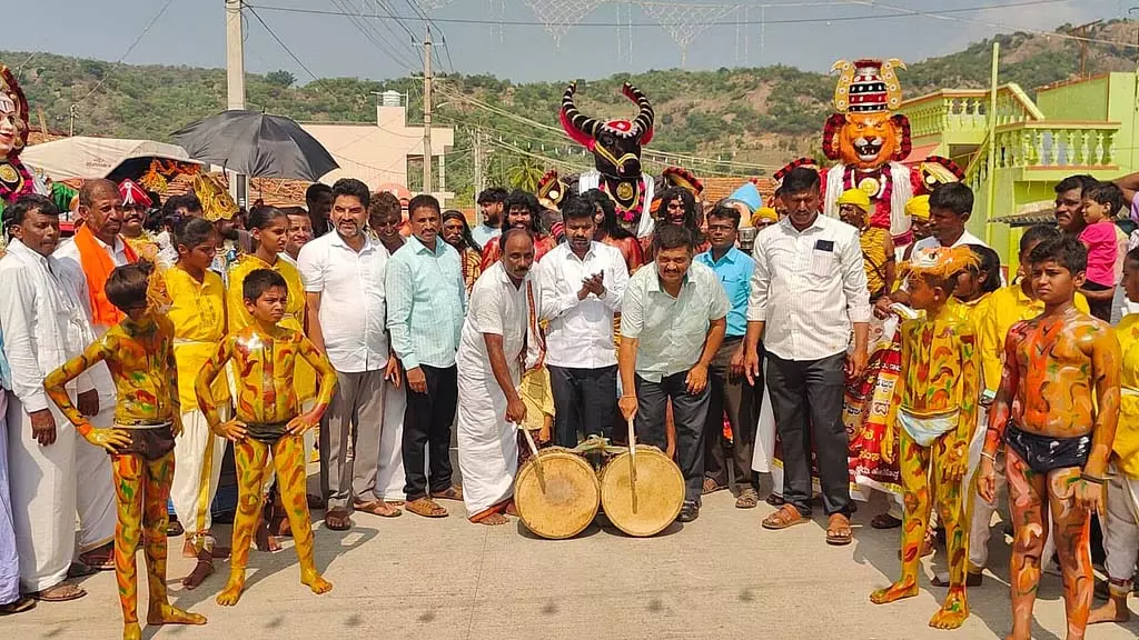 Karnataka : कोटे कोप्पा में कला प्रदर्शनी Karnataka : कोटे कोप्पा में कला प्रदर्शनी