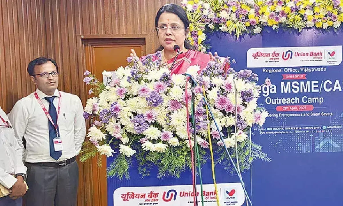 Andhra: यूनियन बैंक ने 100 करोड़ रुपये के ऋण स्वीकृत किये Andhra: यूनियन बैंक ने 100 करोड़ रुपये के ऋण स्वीकृत किये