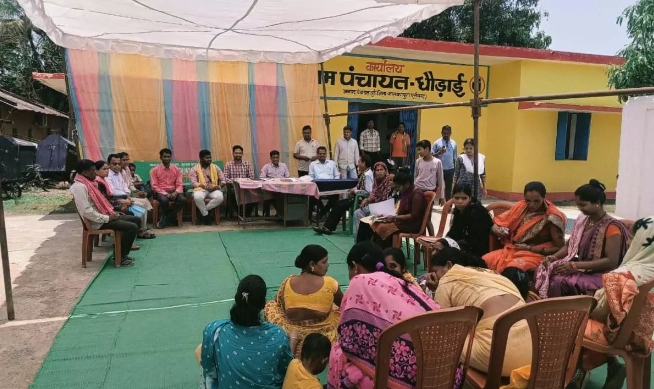 विकासखण्ड के सभी ग्राम पंचायतों में जनचौपाल का किया गया आयोजन विकासखण्ड के सभी ग्राम पंचायतों में जनचौपाल का किया गया आयोजन