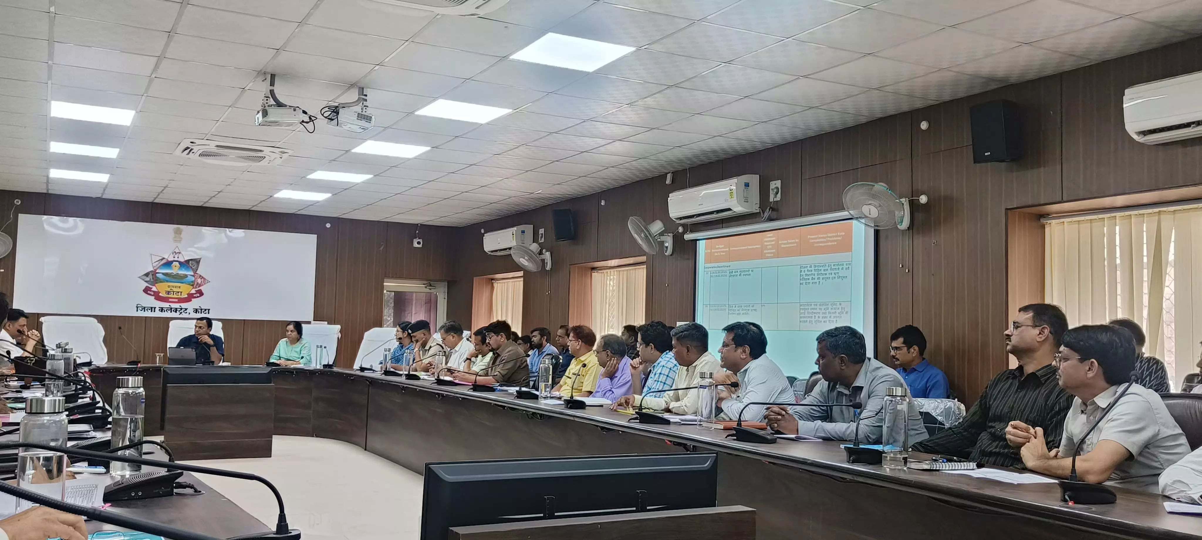 Kota: कलेक्टर ने अंतर विभागीय बैठक में जल, स्वास्थ्य और स्वच्छता से संबंधित महत्वपूर्ण निर्देश दिए Kota: कलेक्टर ने अंतर विभागीय बैठक में जल, स्वास्थ्य और स्वच्छता से संबंधित महत्वपूर्ण निर्देश दिए