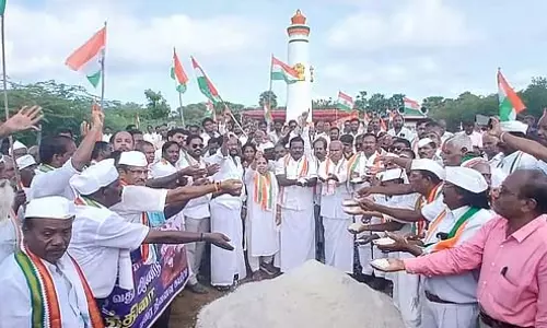 वेदारण्यम नमक सत्याग्रह स्मृति दिवस: नमक शहीदों को श्रद्धांजलि वेदारण्यम नमक सत्याग्रह स्मृति दिवस: नमक शहीदों को श्रद्धांजलि