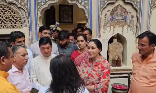Rajasthan में सबसे ज्यादा पर्यटक पहुंचे शेखावाटी में: उपमुख्यमंत्री दीया कुमारी, Rajasthan में सबसे ज्यादा पर्यटक पहुंचे शेखावाटी में: उपमुख्यमंत्री दीया कुमारी,