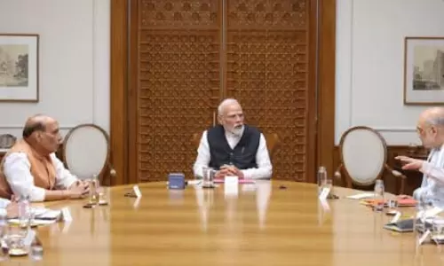 CCS ने जम्मू-कश्मीर की सुरक्षा स्थिति की समीक्षा की CCS ने जम्मू-कश्मीर की सुरक्षा स्थिति की समीक्षा की