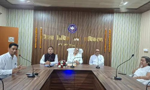 Ganganagar: एडीआर सेंटर में कॉन्फ्रेंस हॉल का सेशन न्यायाधीश ने किया उद्धघाटन