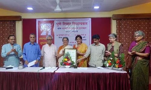 पुणे रिवर रिवाइवल को नदी पुनरुद्धार कार्य के लिए सामाजिक आभार पुरस्कार से सम्मानित किया